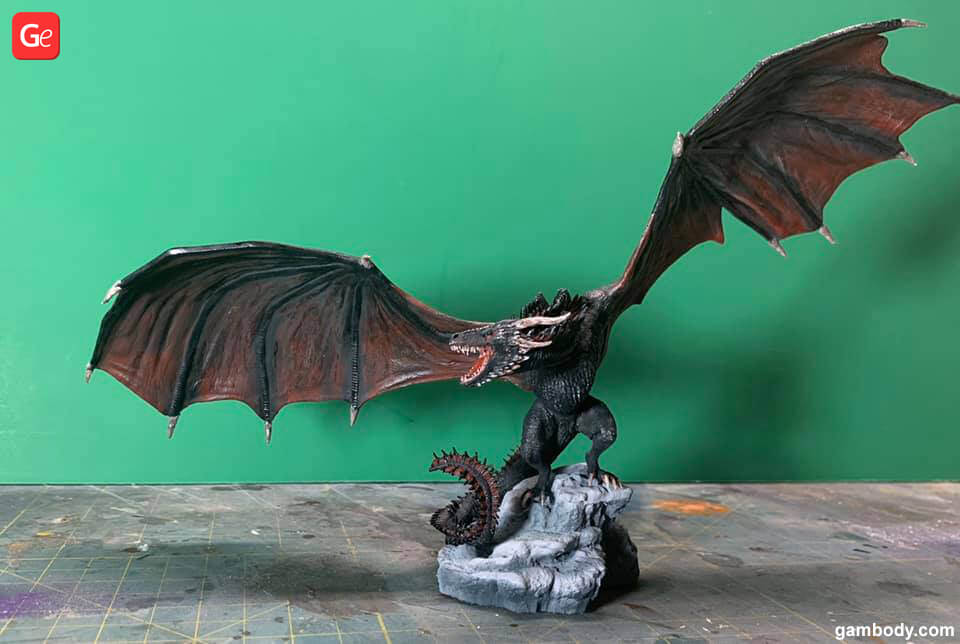 Viserion cool 3D printed toys