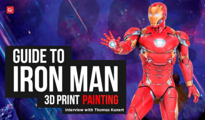 Guide to Iron Man 3D Print Painting: Interview with Thomas Kunert