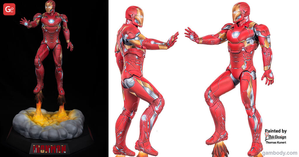 Iron Man painting tips and tricks