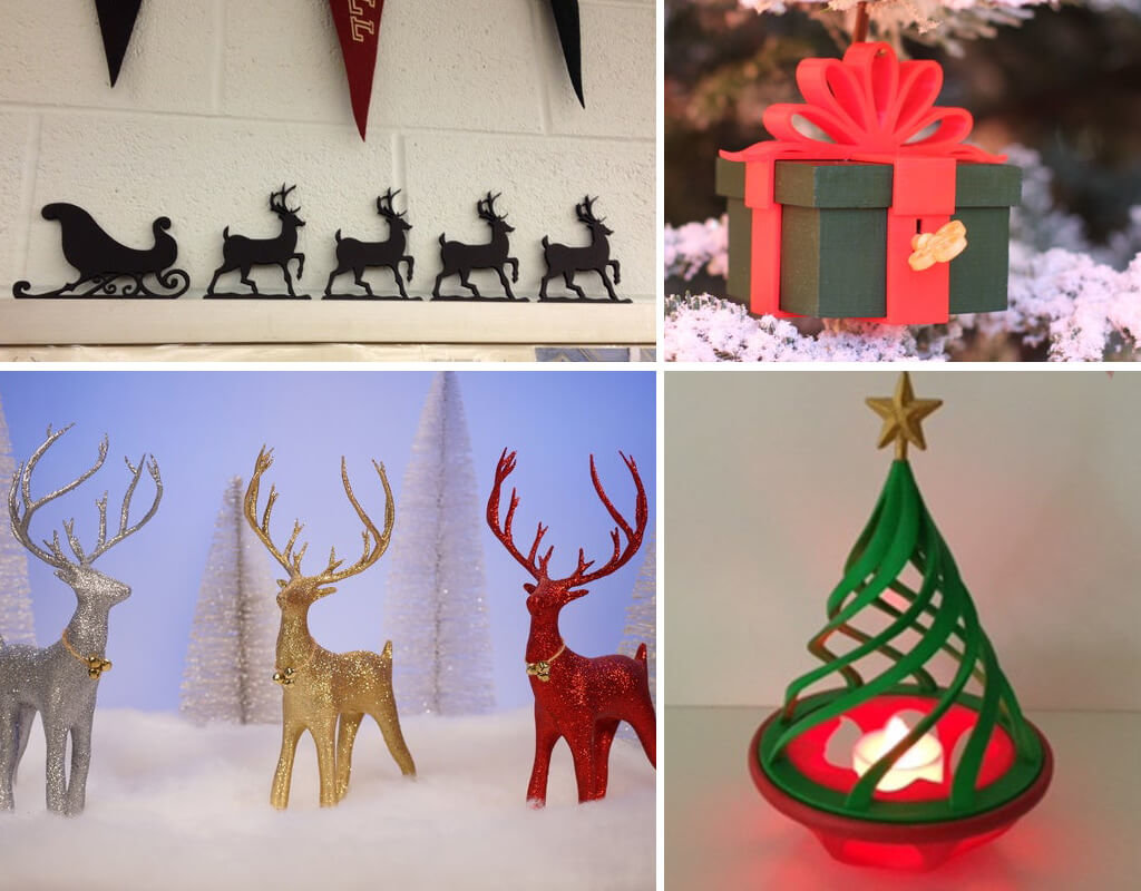 Christmas 3D prints