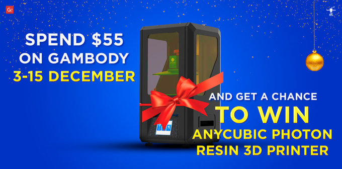 Celebrate Christmas with New Resin 3D Printer