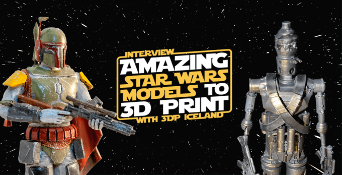 Amazing Star Wars Models to 3D Print: Interview with Gambody Enthusiast 3DPIceland