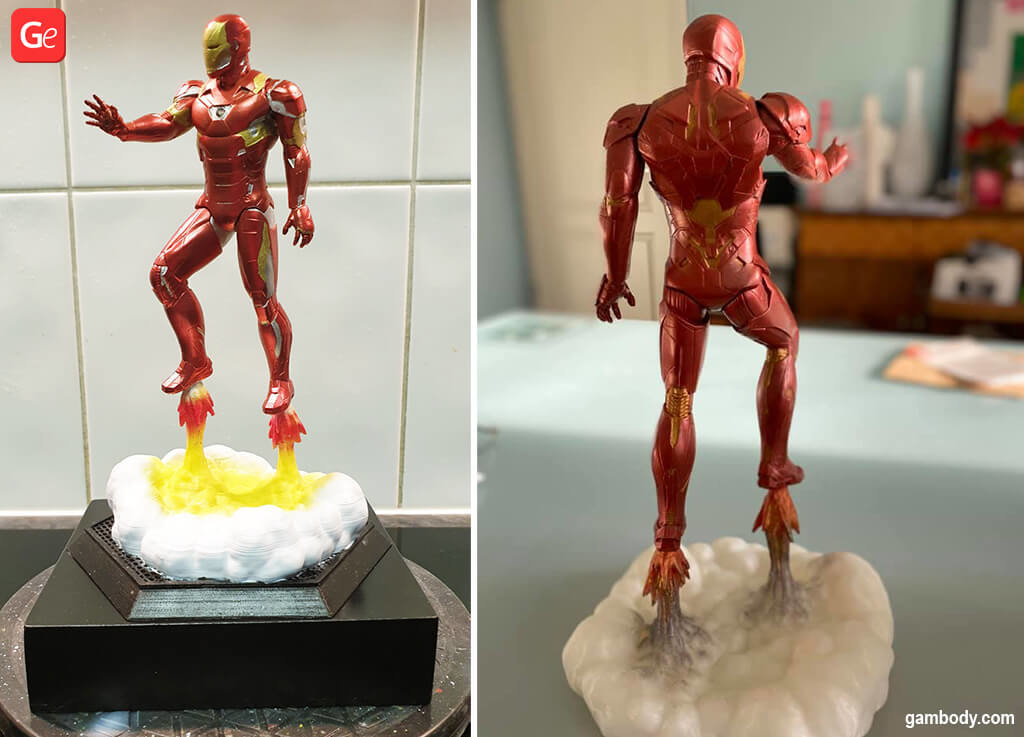 Iron Man superheroes 3D printing model STL