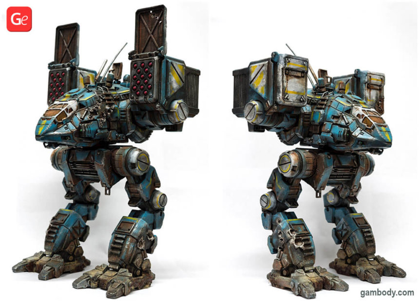 MechWarrior Models to 3D Print: 25 Best MWO Robots