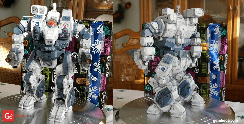 MWO Hellbringer MechWarrior Online model STL files