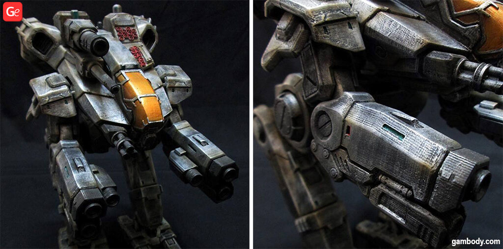 25 Best MechWarrior 3D Print Models to Make in 2020: MWO Robots