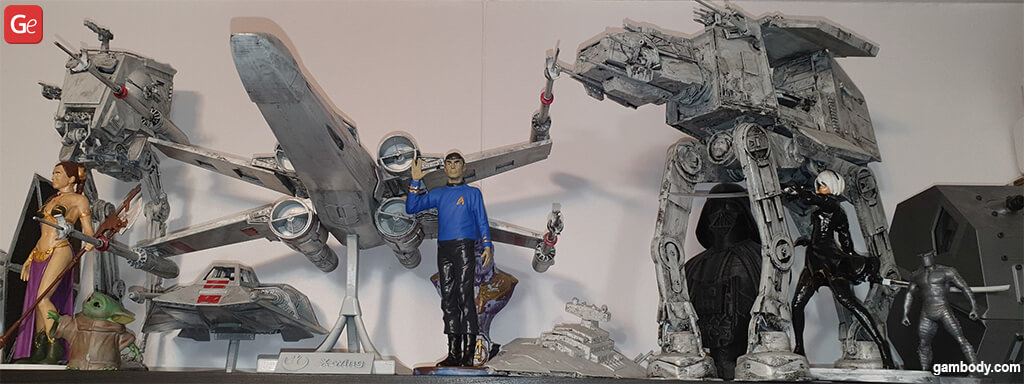 Popular Star Wars models to 3D print