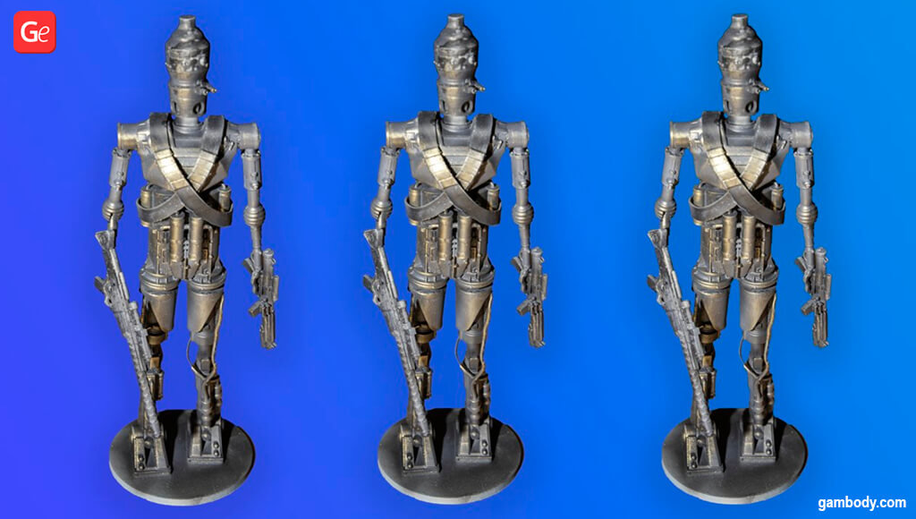 IG-11 Mandalorian figurines