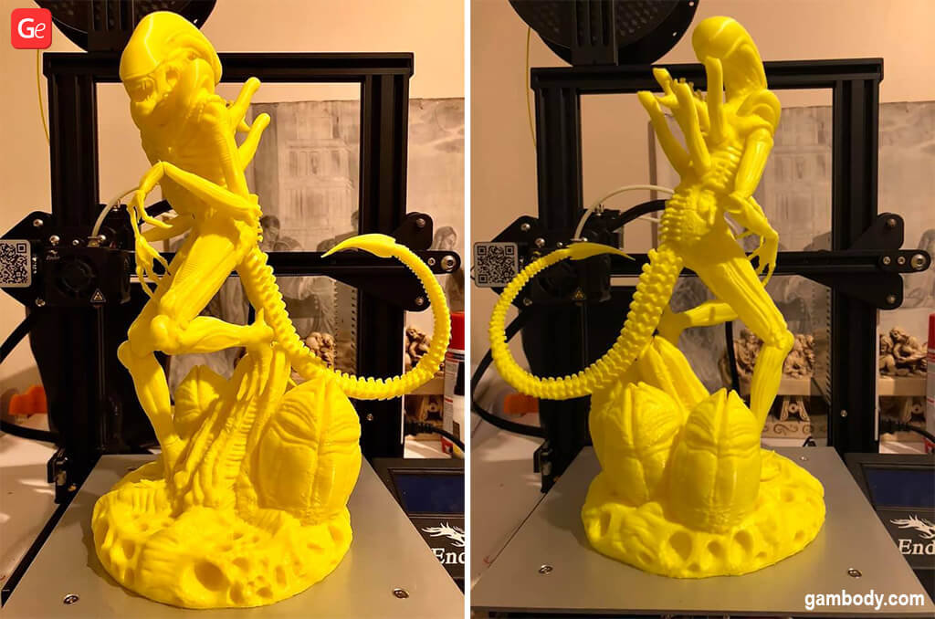 Alien Xenomorph 3D printed figurine