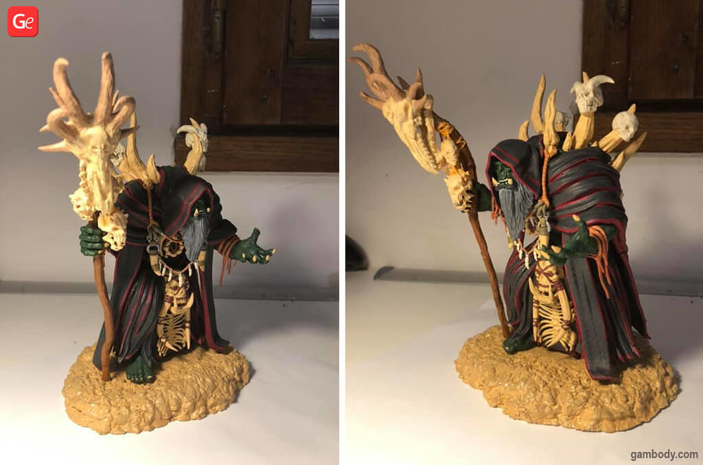 Gul'dan WoW 3D printing figurine