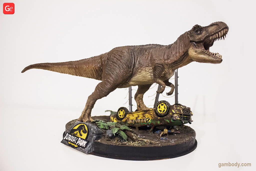 Jurassic Park Dinosaur coolest 3D prints of January