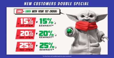 New Customers Double Special
