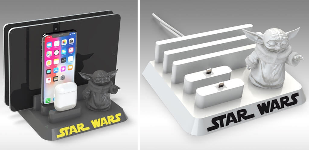 Baby Yoda 3D print model