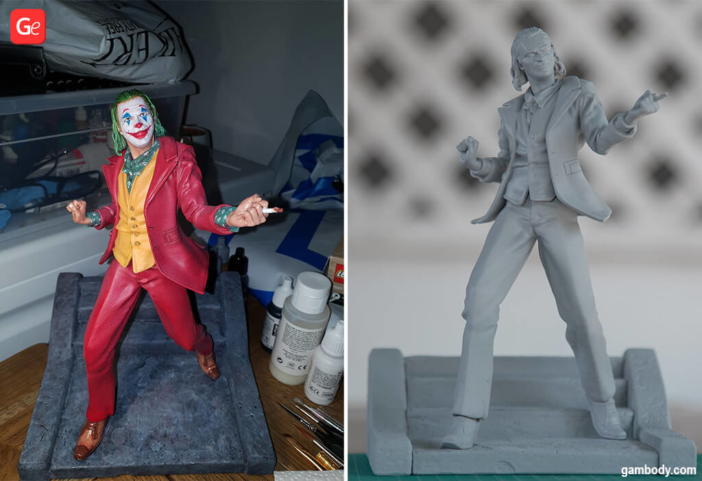 Arthur Fleck in Joker popular 3d prints 2020