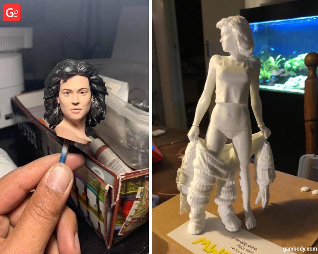 Ripley Alien what to 3D print