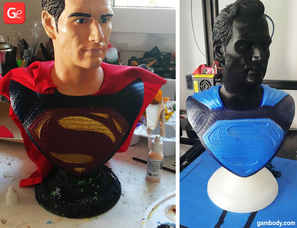 Superman popular 3D prints