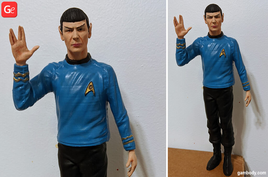 Spock Star Trek popular 3D prints