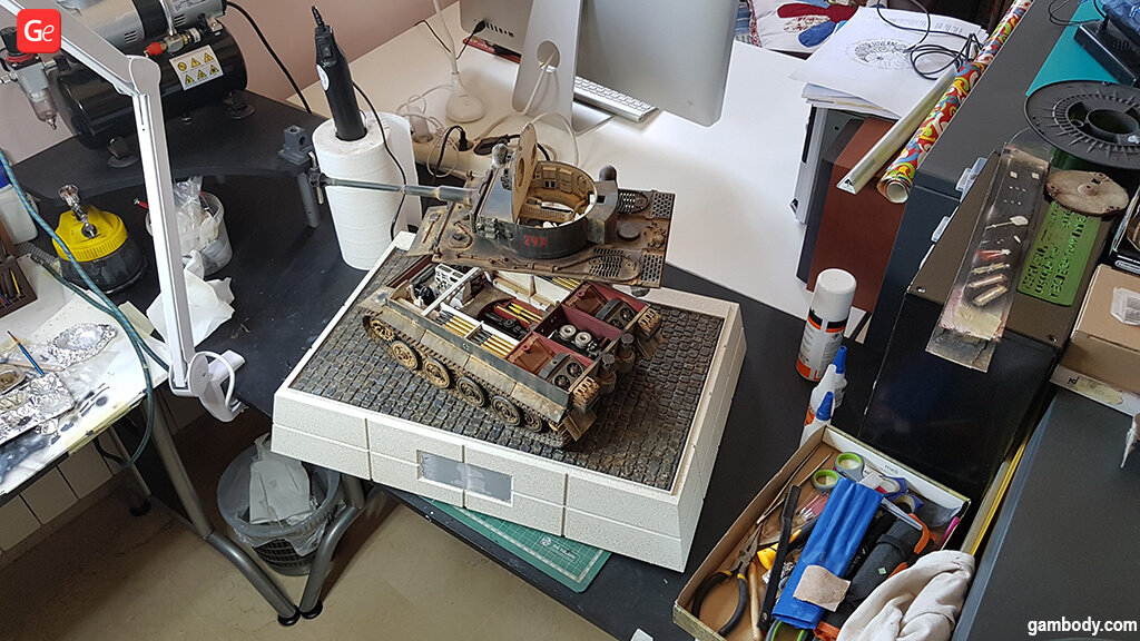 Best Tiger tank 3D printed model