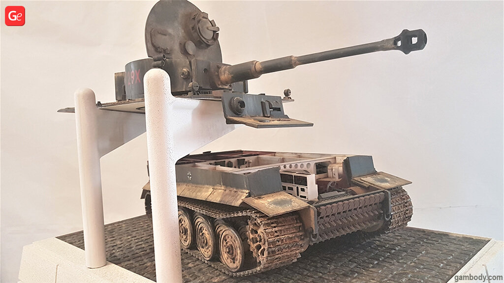 3D printed tank Tiger I