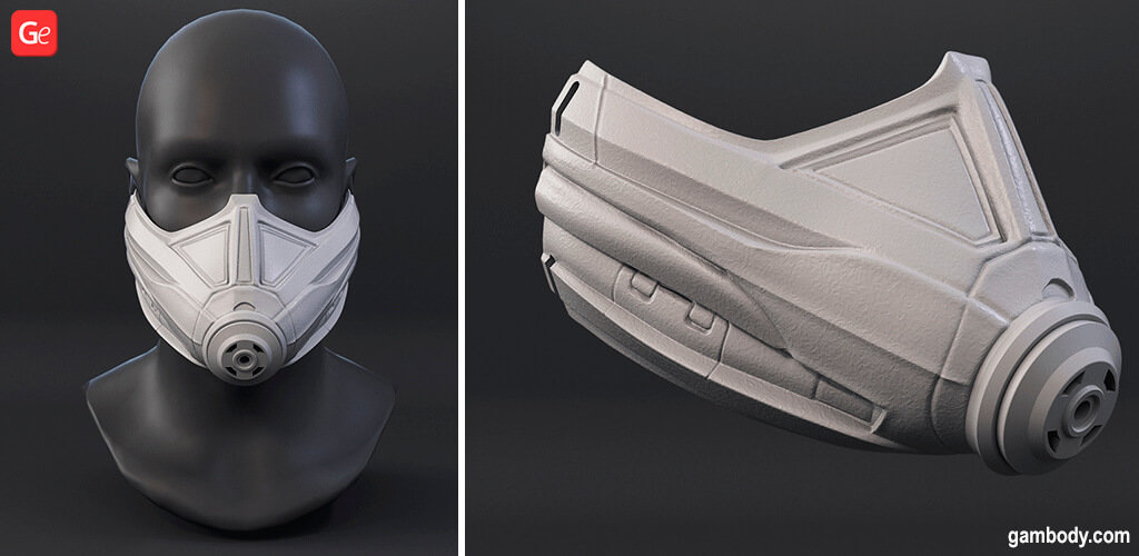 Mask 3D print