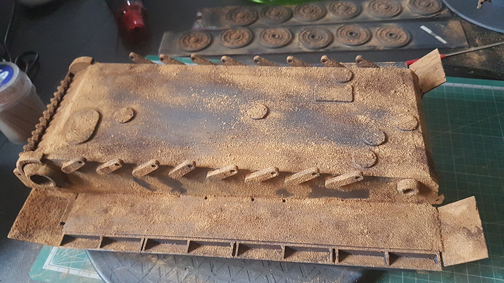 How to paint rust on metal 3D printing parts