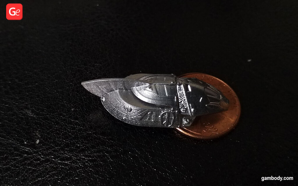 Painting 3D printed parts of Serenity ship