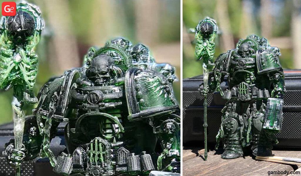 Chaplain Dreadnought model for 3D printing