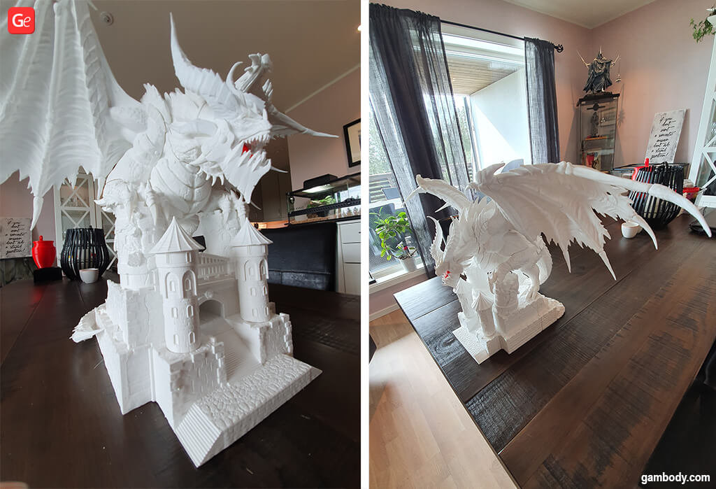 Deathwing figurine awesome 3D print files