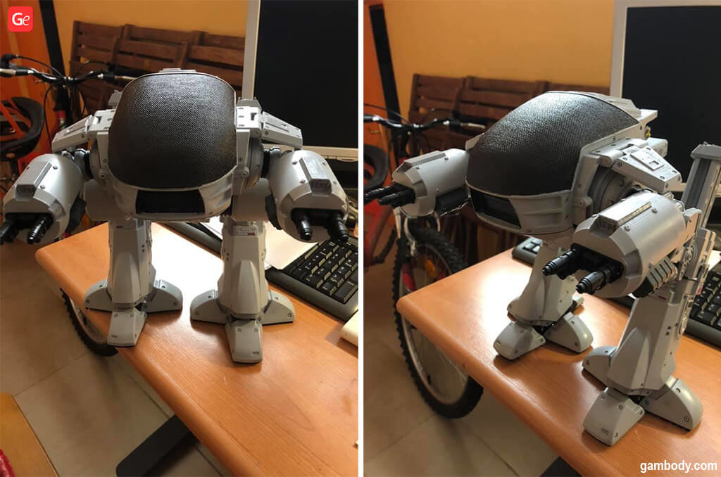 ED-209 3D model print with STL files