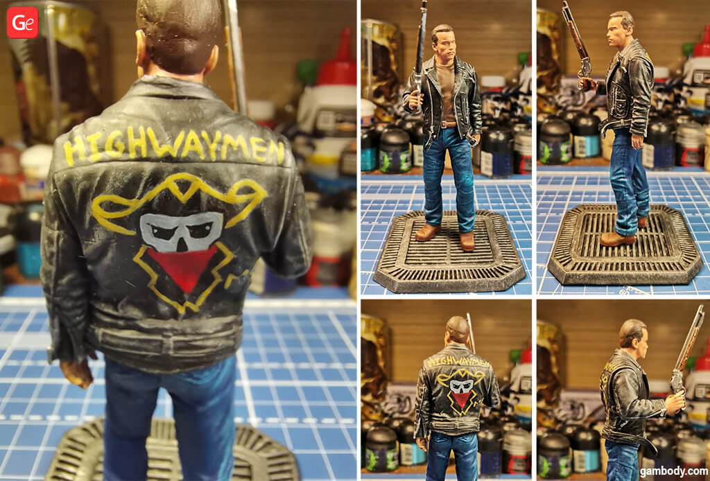 Terminator 3D printing figurine