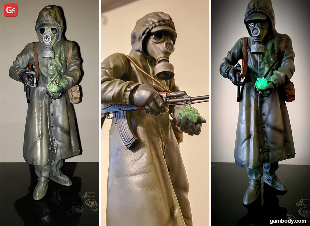 Chernobyl Liquidator 3D printing figurine