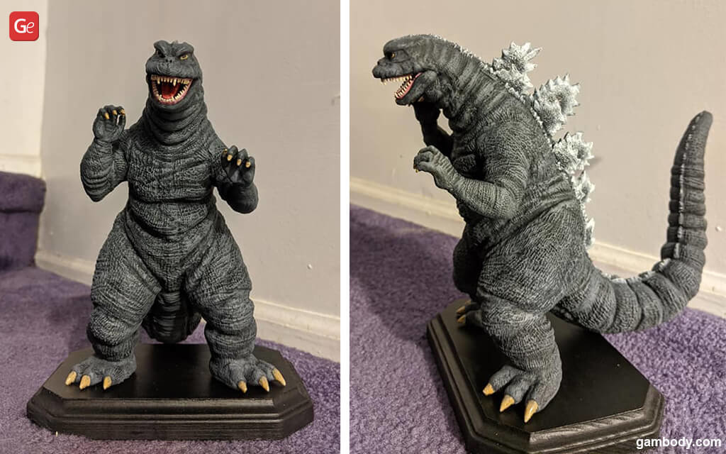 SoshingekiGoji Godzilla best models to 3D print