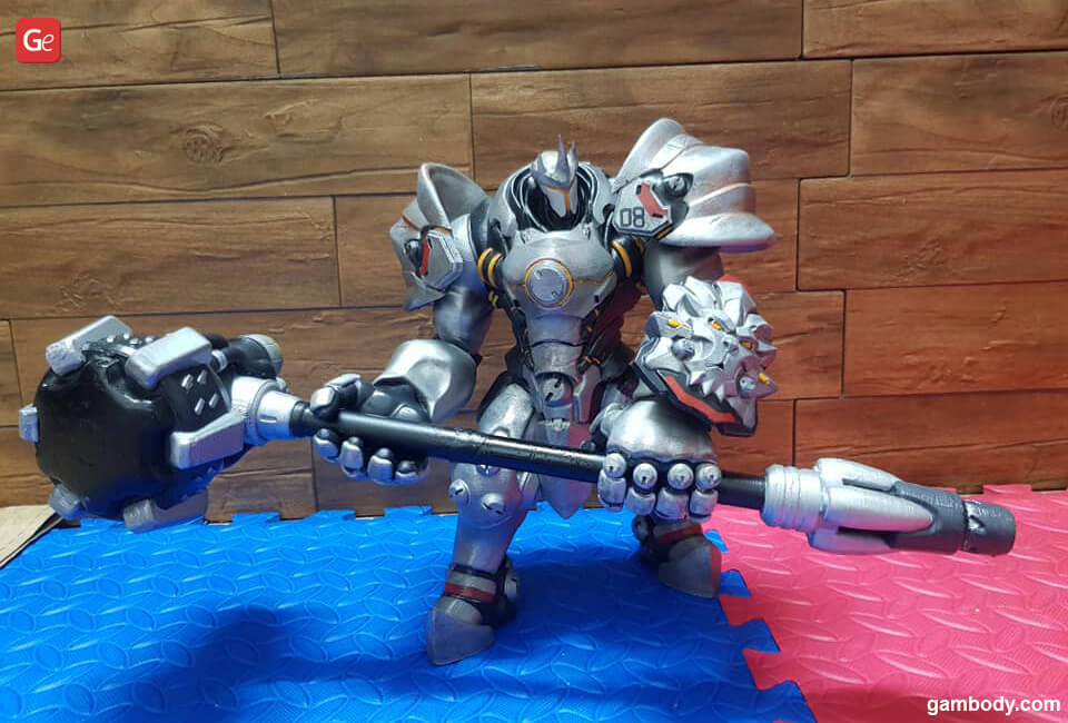 Reinhardt tank hero from Overwatch best models to 3D print