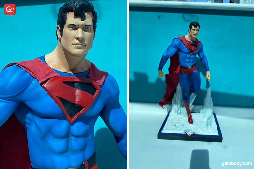 Superman best models to 3D print