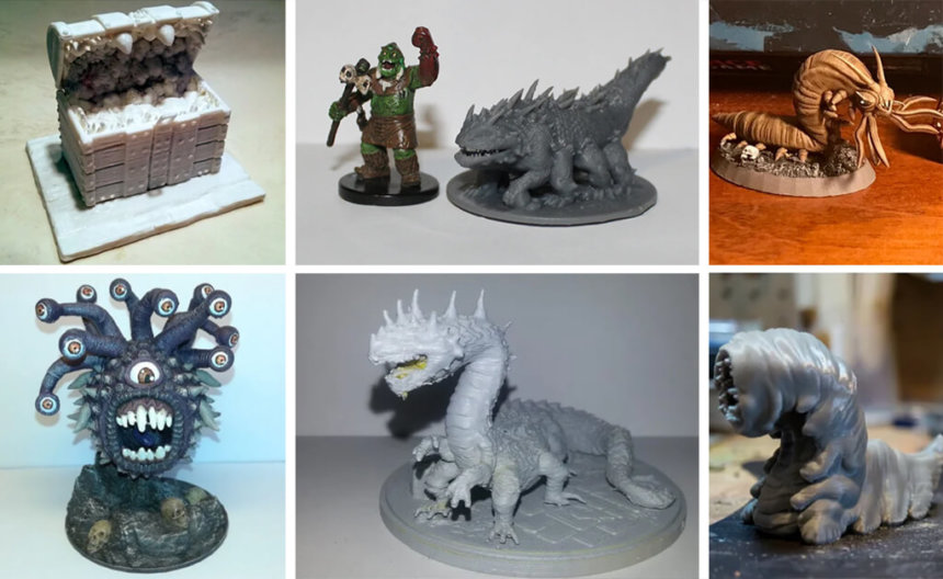 Best Dungeons and Dragons Models for 3D Printing