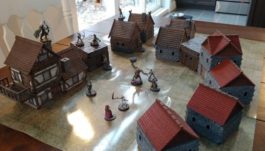 Free D&D miniatures 3D print files