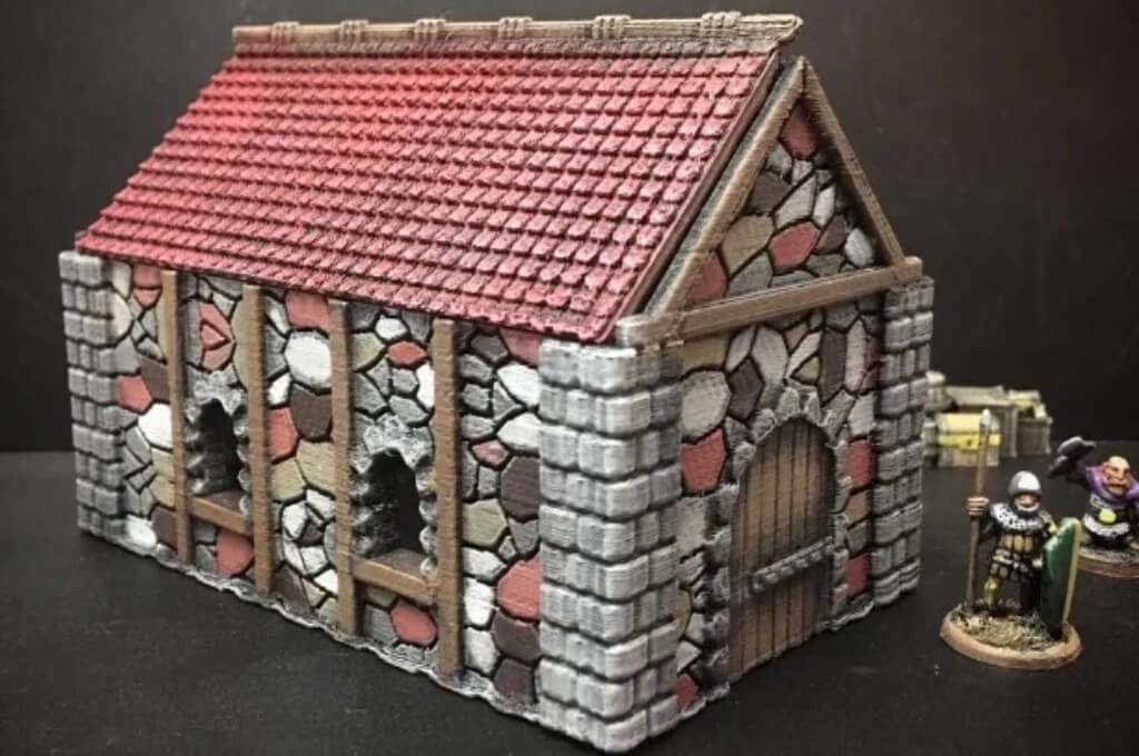 3D printed Dungeons and Dragons