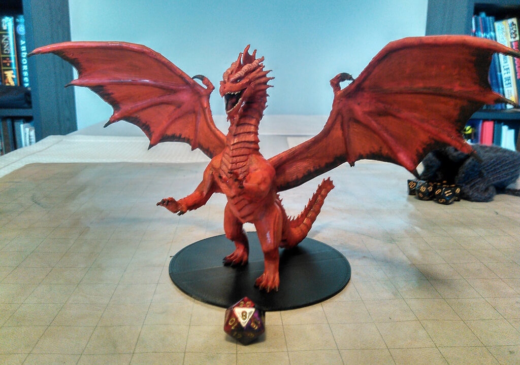 3D printing D&D characters by Miguel Zavala