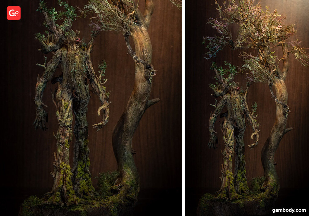 Treebeard 3D model for printing