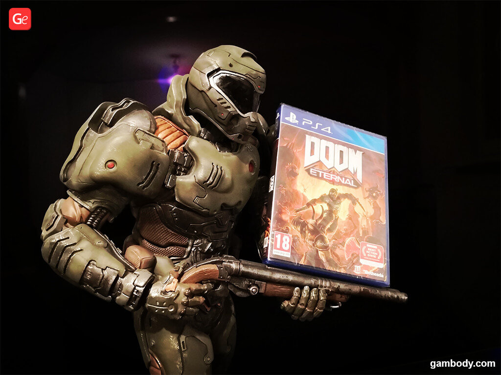 Doom Slayer figure