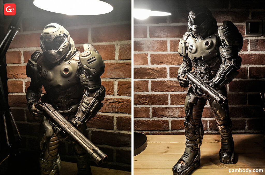 The Hellwalker Doom Eternal 3D printed figure