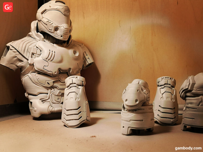Awesome Doom Slayer Figure: How to 3D Print and Paint Guide