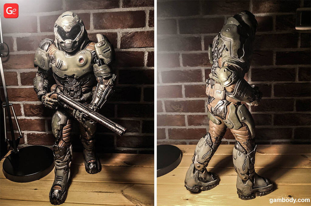 Doom Slayer 3D print from Gambody