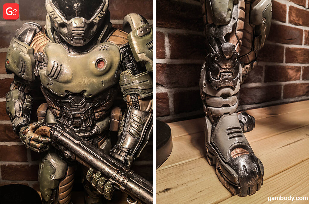 How to paint Doom Slayer figure