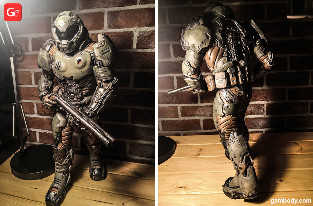 Guide on 3D printing Doom Slayer figure The Hell Walker