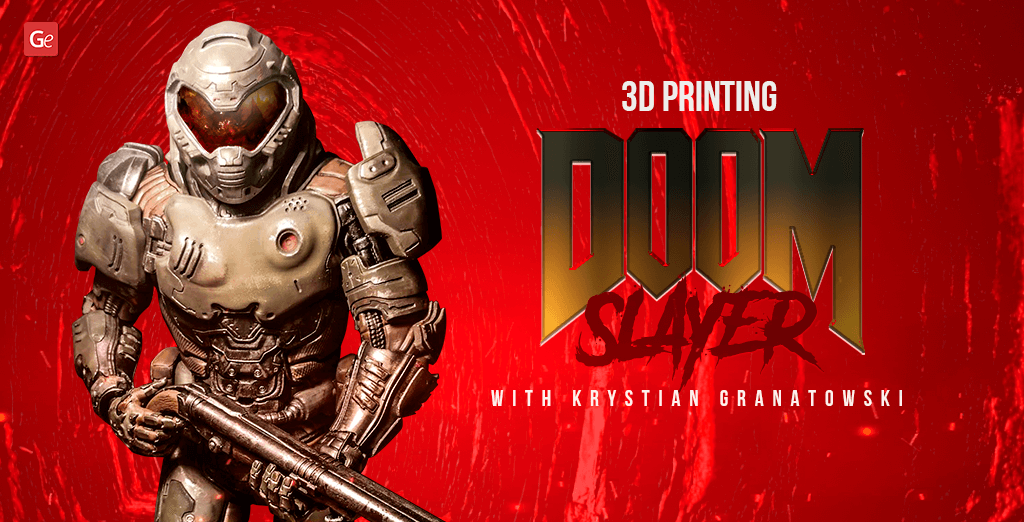 3D printing Doom Slayer figure The Hell Walker