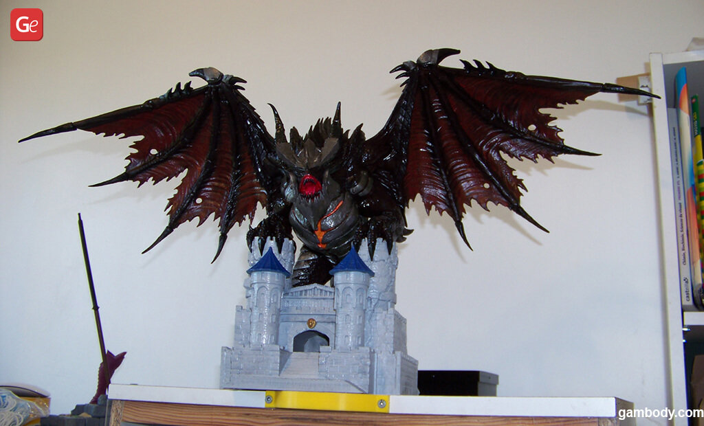 3D printed WoW Deathwing figure