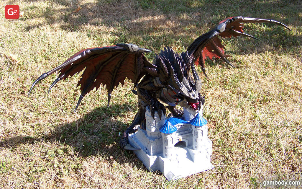 Dragon Deathwing from WoW 3D printed figure