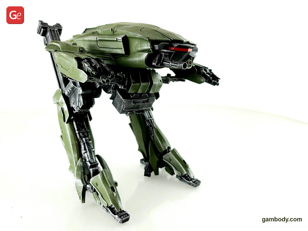 ED-209 3D printed model