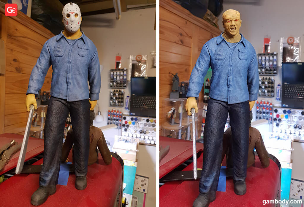 Jason Voorhees Friday 13th Halloween 3D prints